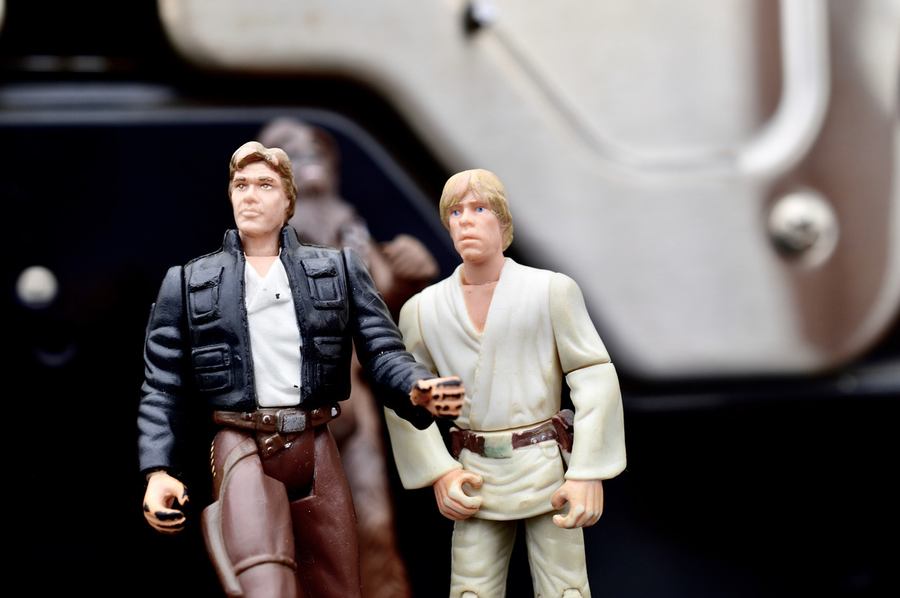 Han Solo & Luke Skywalker