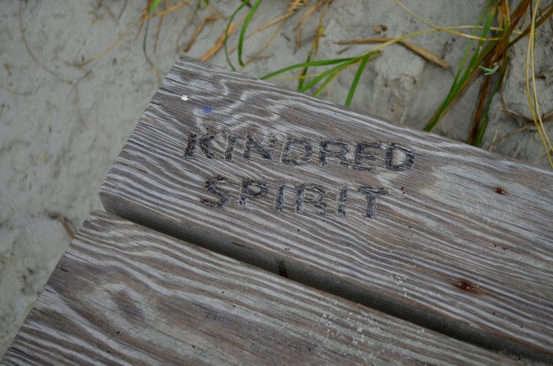 Kindred Spirit, Branded Table, Outdoors