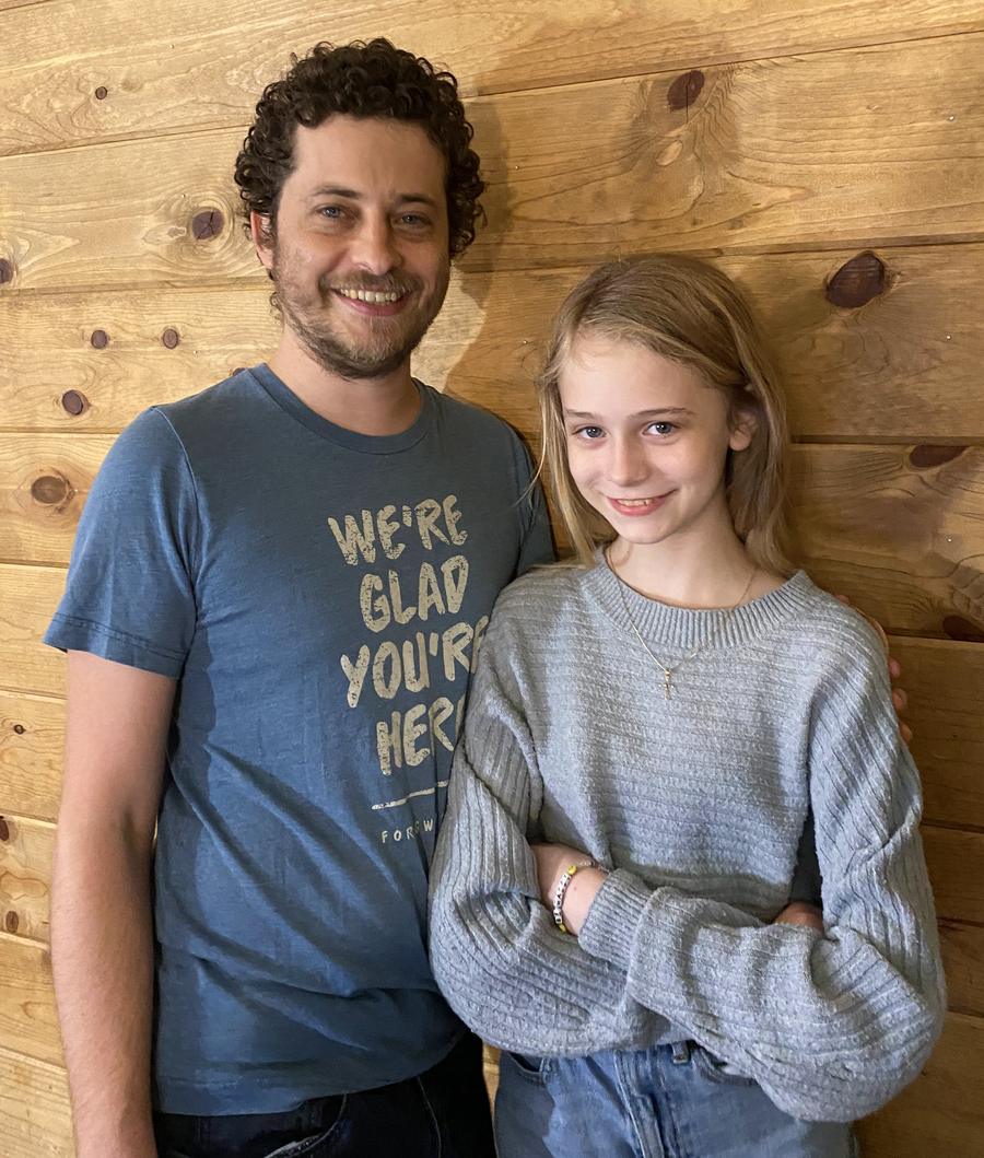 Jason and Madison smiling