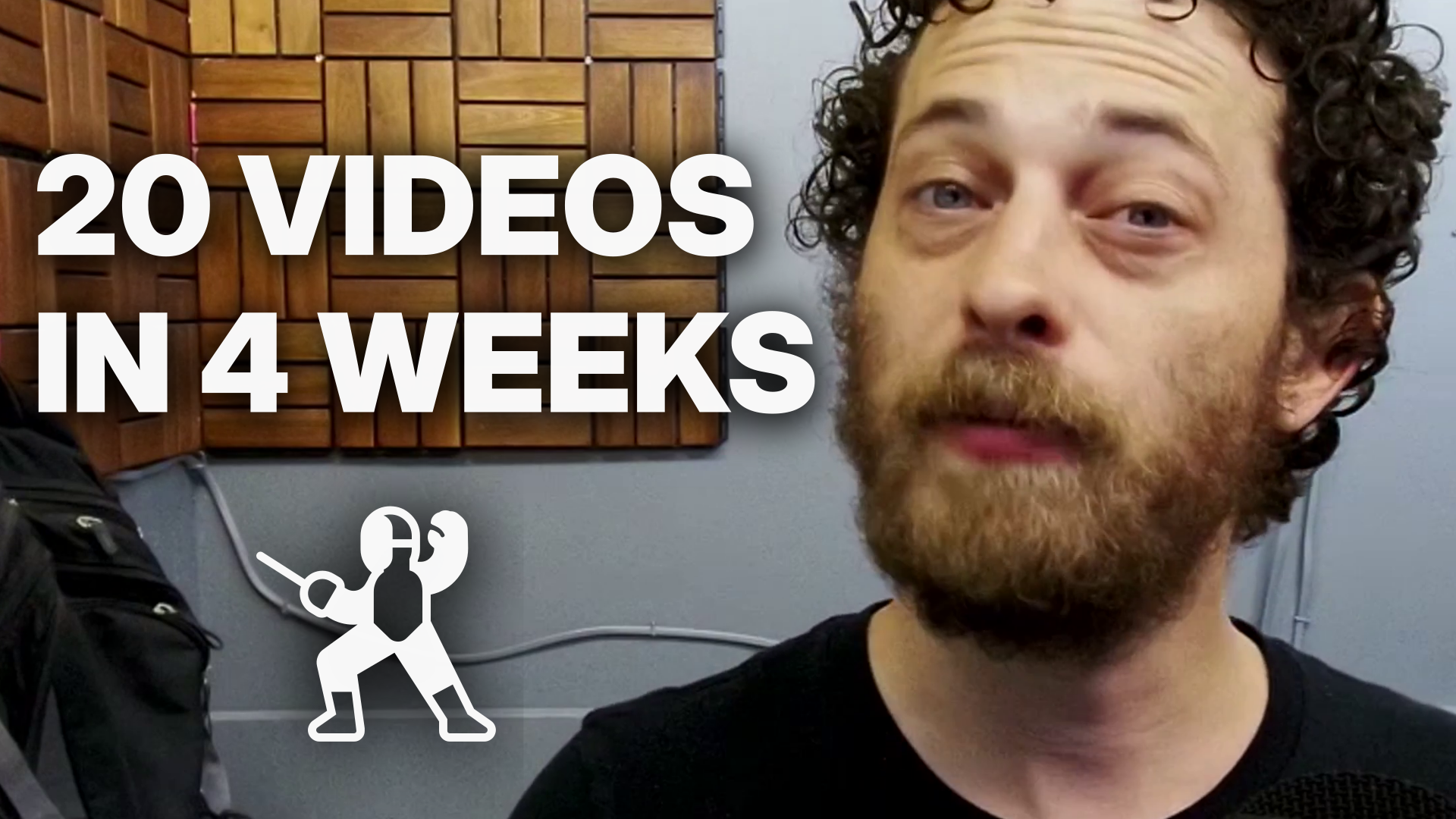 20 videos in 4 weeks, youtube challenge