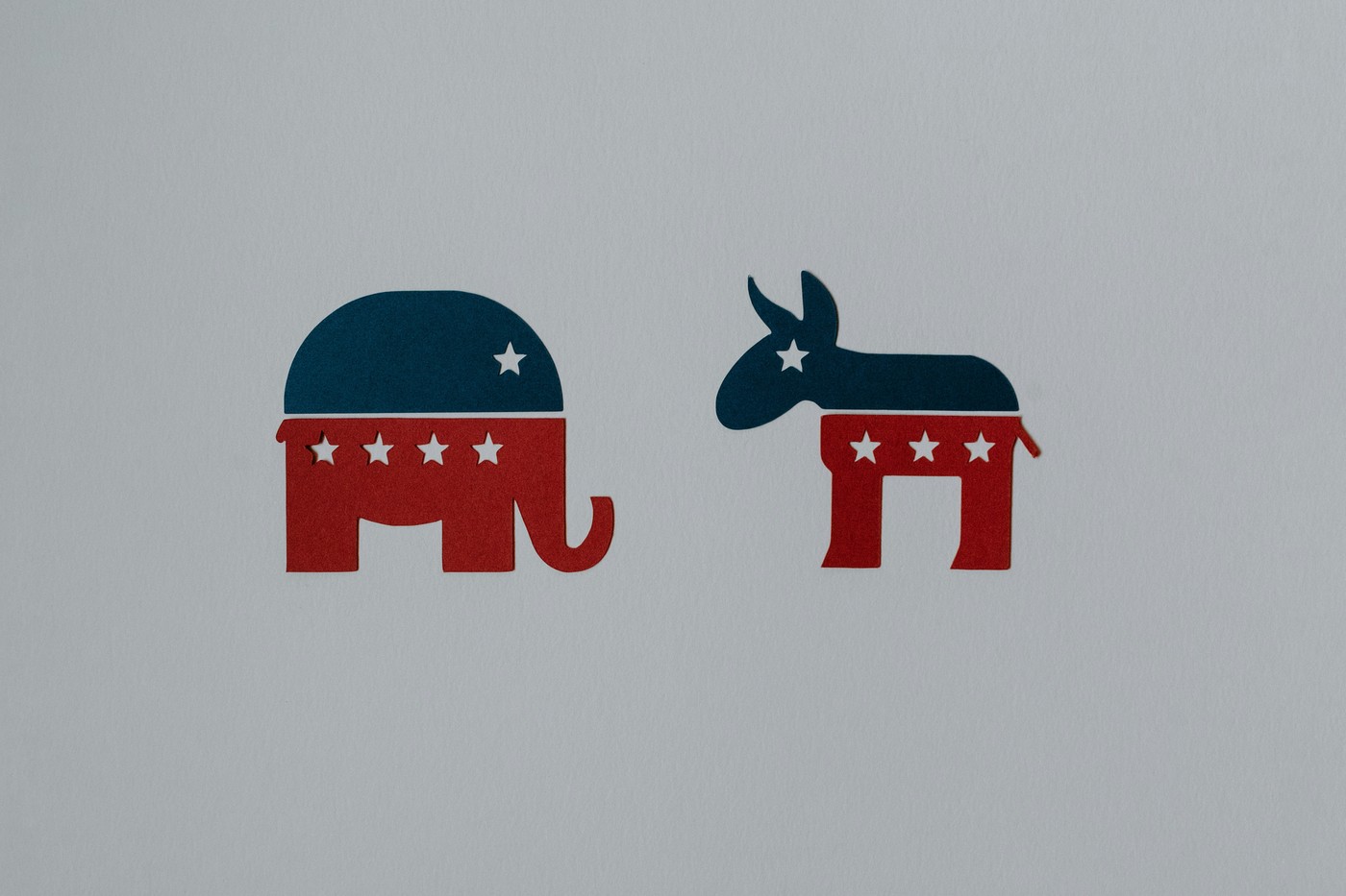 elephant and donkey icons