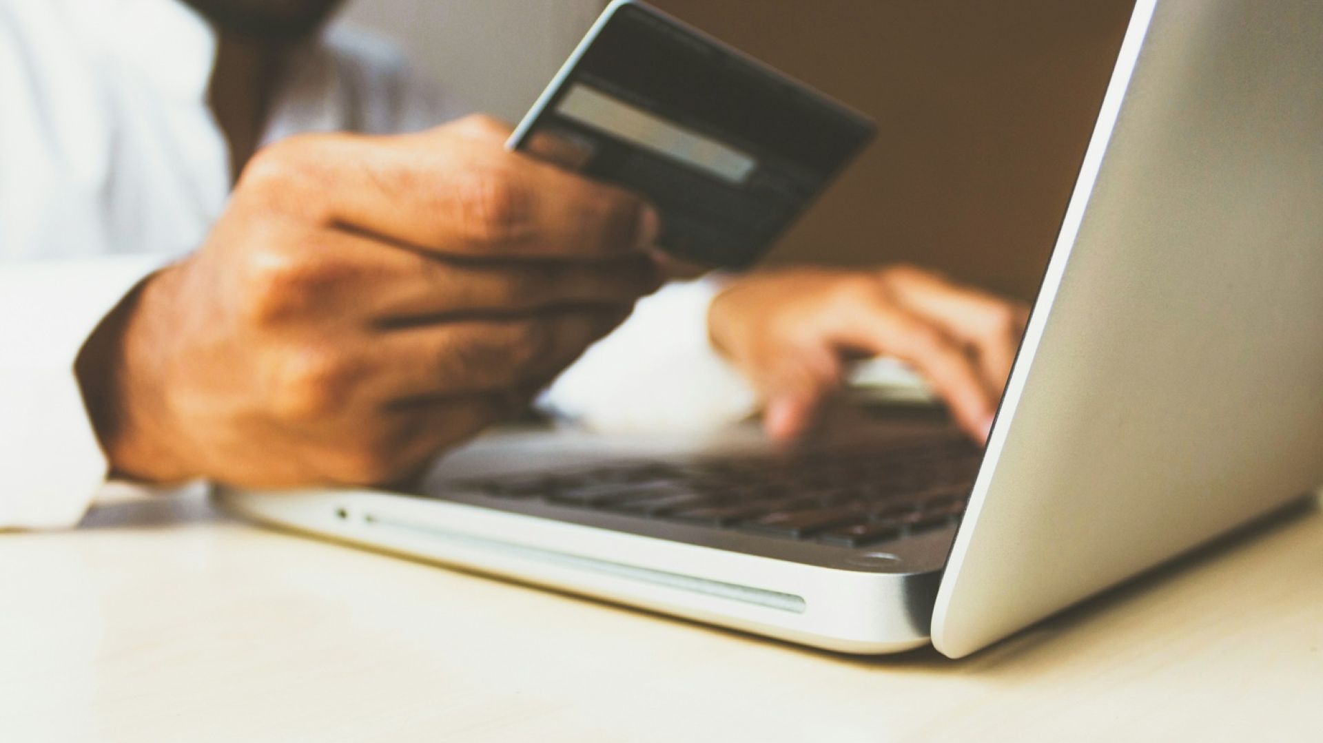 paying online, with credit card