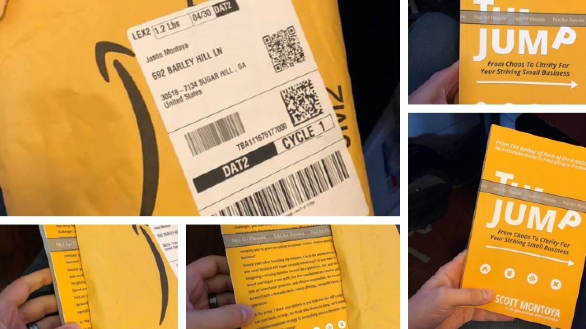 the jump book proof unboxing