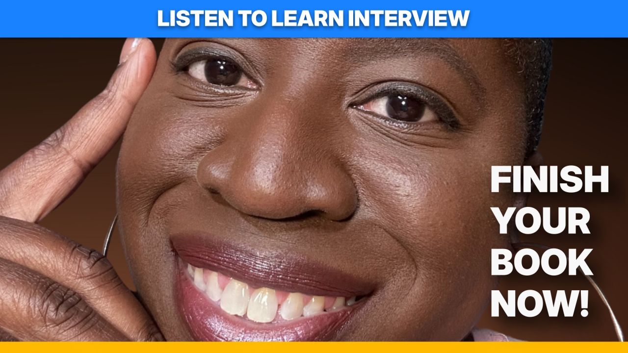 finish your book, denise renee