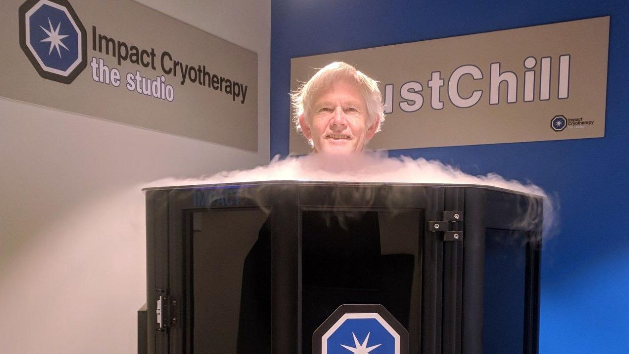 Don Neder in cryotherapy