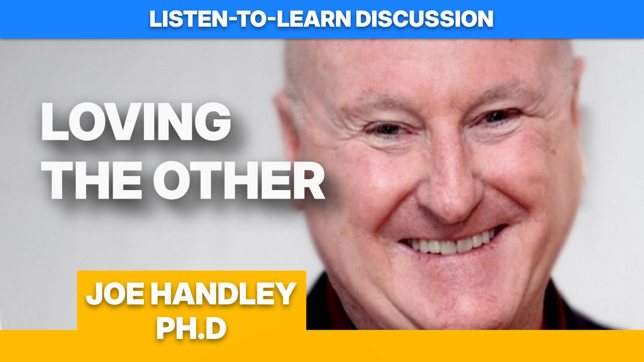 Changing the Few Who Change the Many promo graphic, loving the other