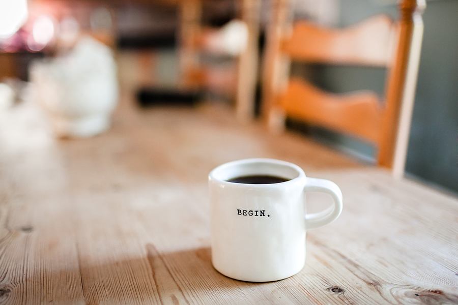 Begin Mug - Setup Successful Business