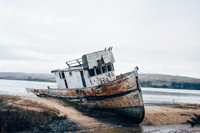 Beach Boat By Waters