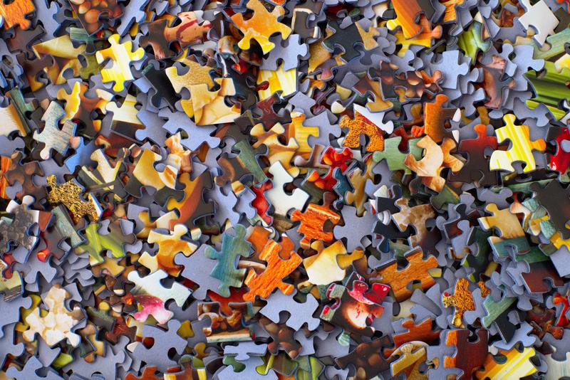 Thousands of Puzzle Pieces
