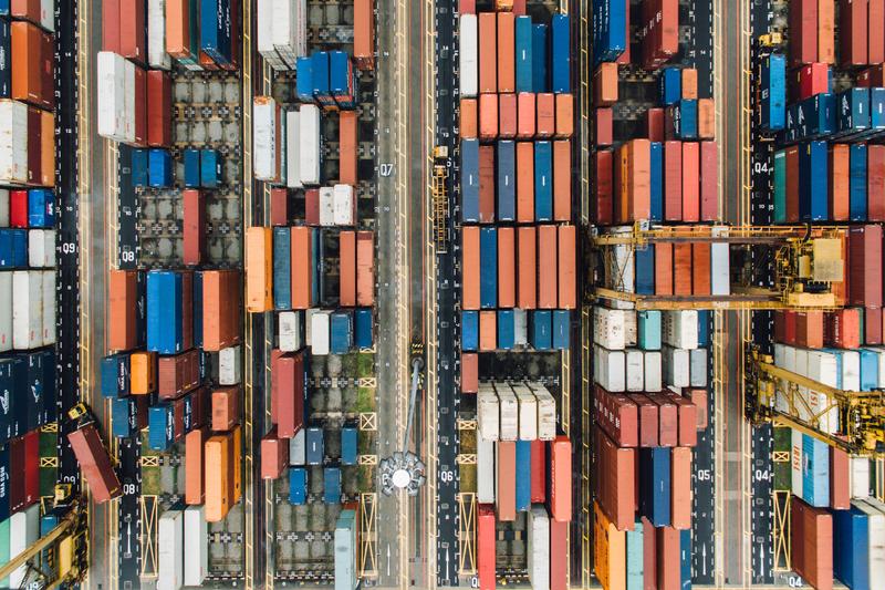 Top View - Containers