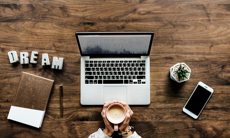 dream write laptop computer