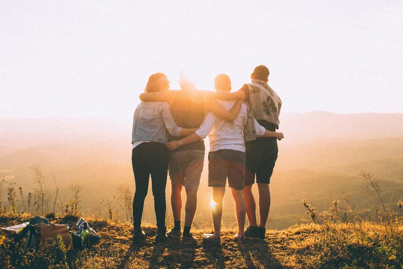 Summer Friends Outdoors