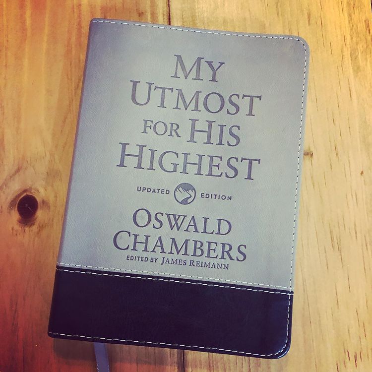 my utmost for his highest leather