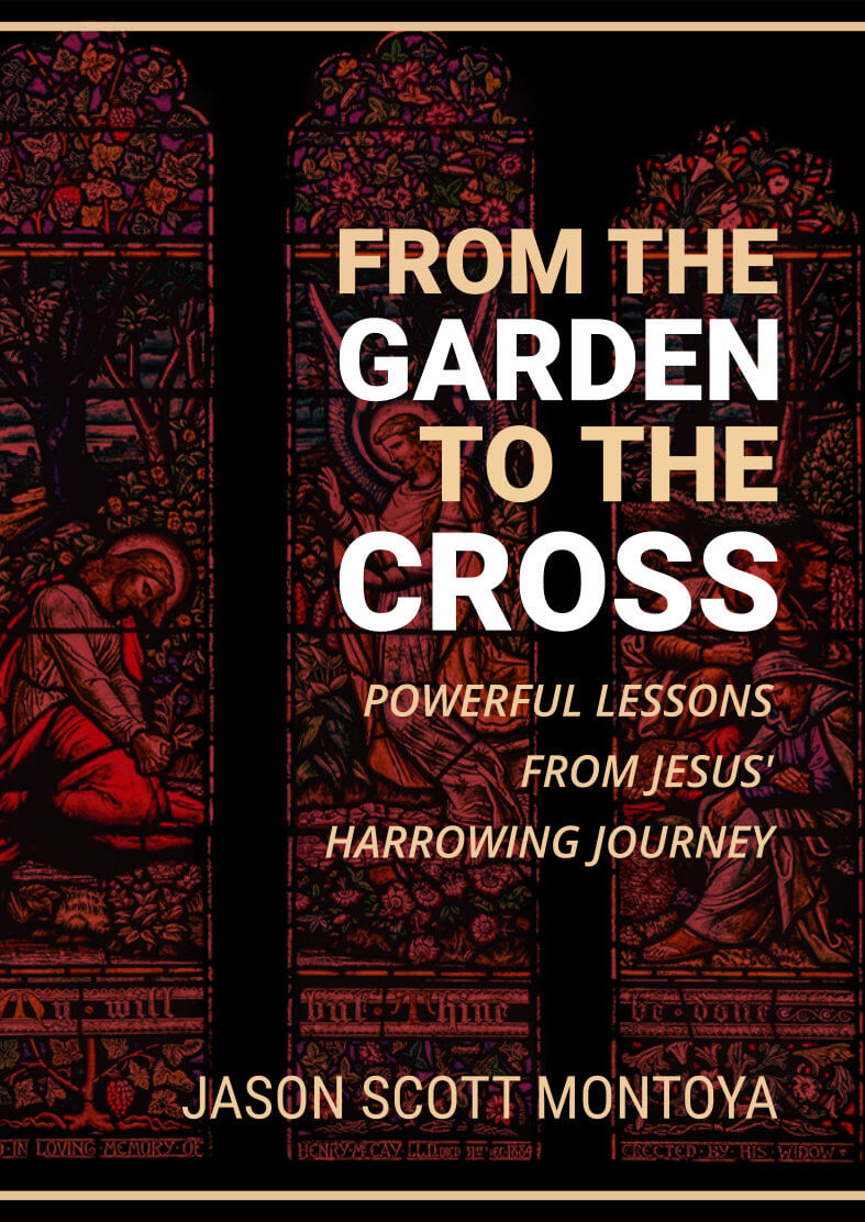Garden to the cross early mock book cover by jason montoya