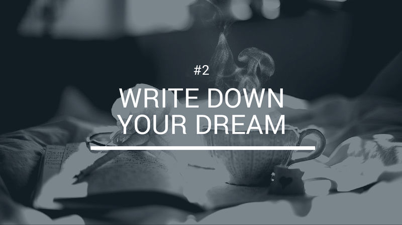 write-down-your-dream