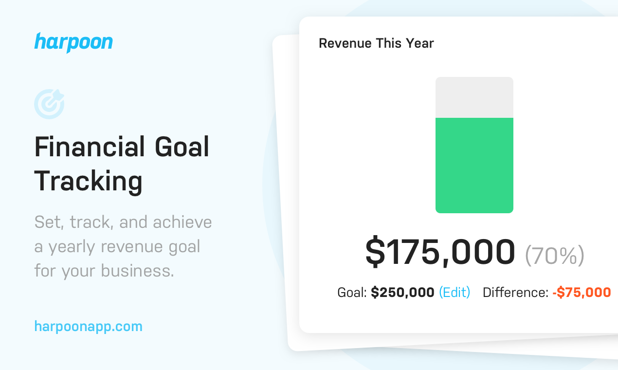 Harpoon App - Financial Goal Tracking
