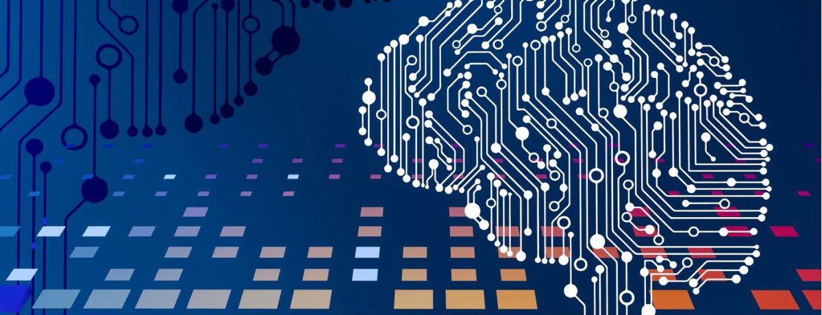 ai graphic symbol, brain, grids