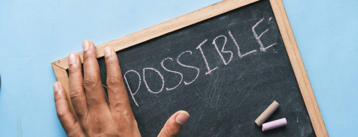 possible, chalk board