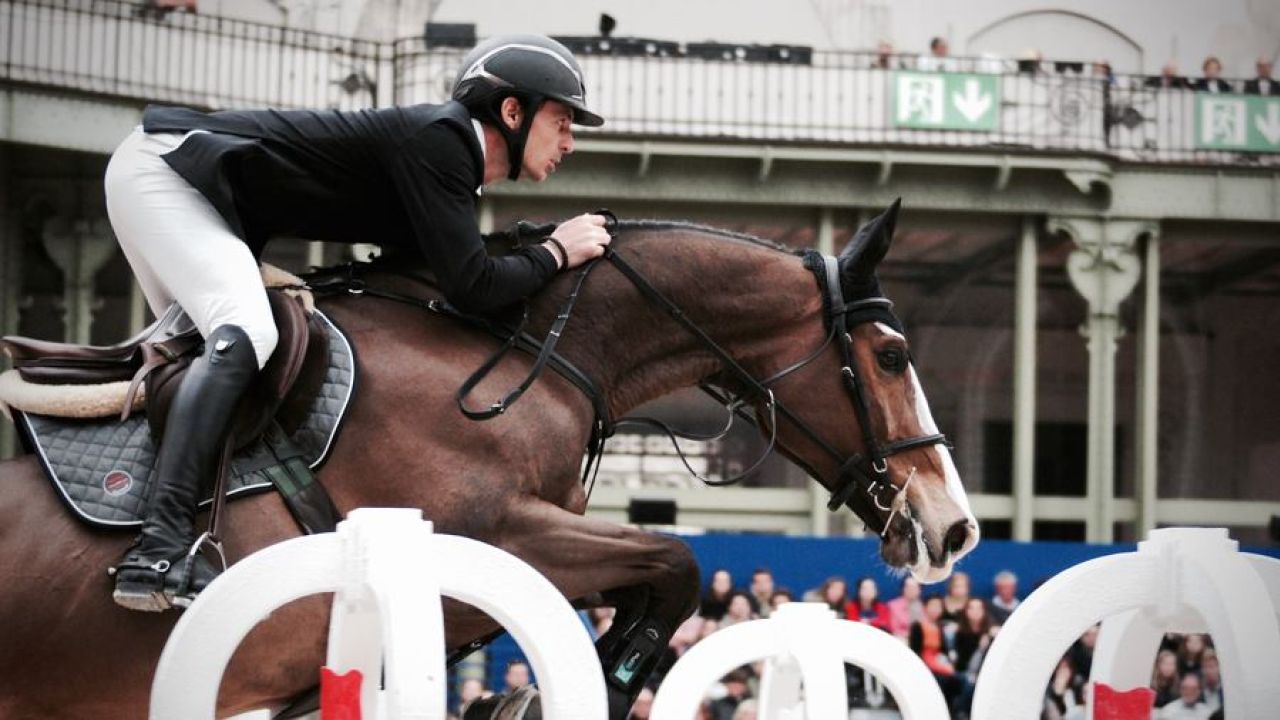 Man Riding A Horse With Saddle - Blogging 2018