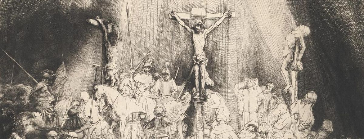 Christ Crucified between the Two Thieves (The Three Crosses), 1653