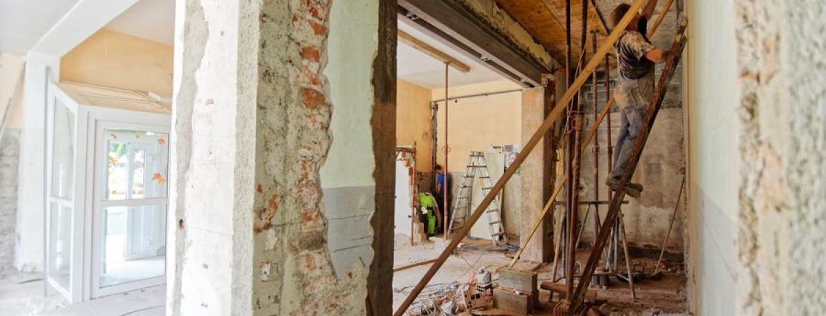 house construction project, transforming