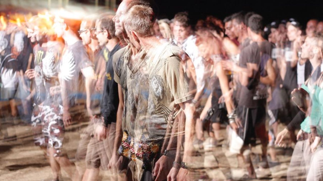 Blurry Festival Of People