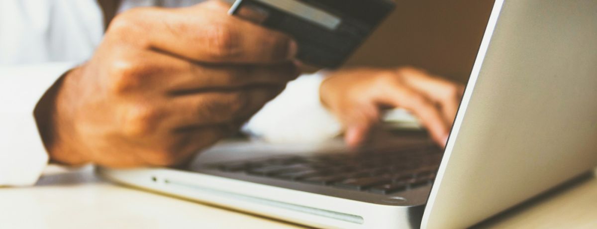paying online, with credit card