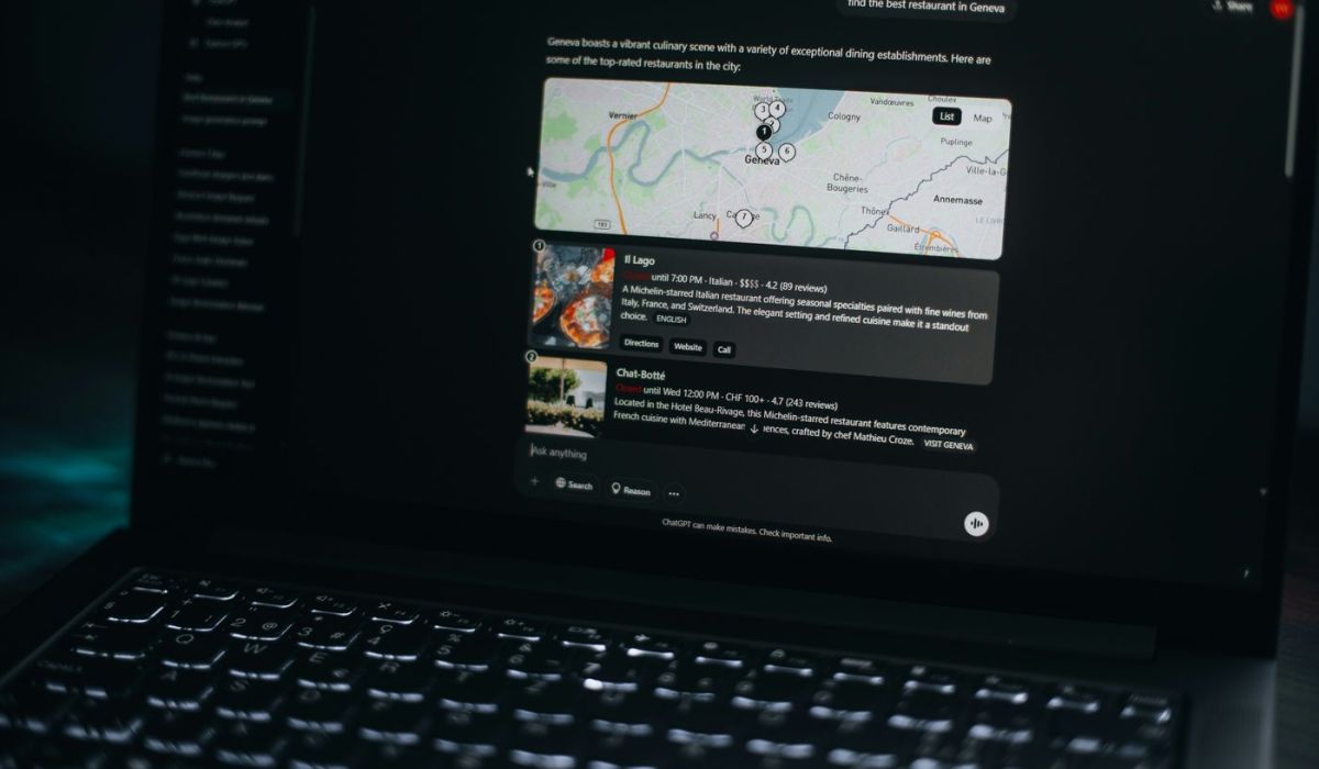 person using chatgpt to ask something