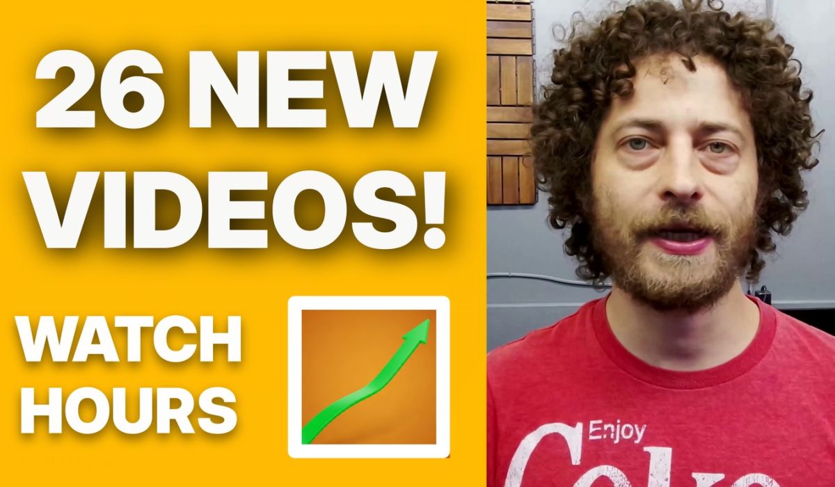 youtube report, 26 new videos