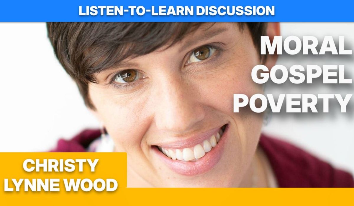 christy lynn wood moral gospel poverty promo graphic