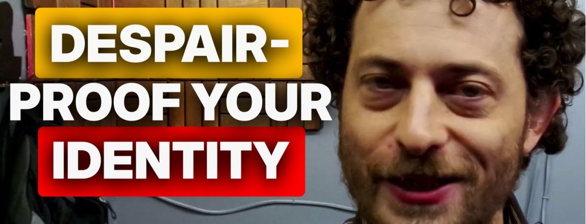 despair proof your identity, promo graphic