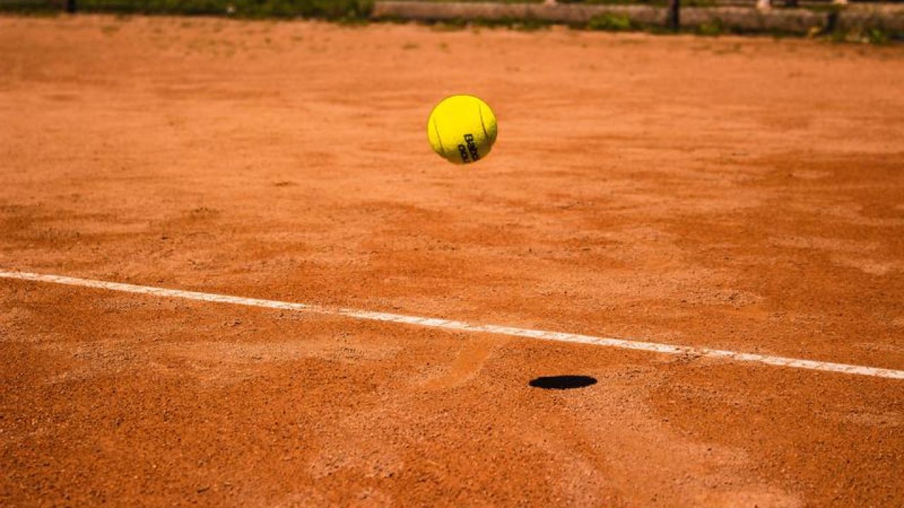 bouncing tennis ball, freedom
