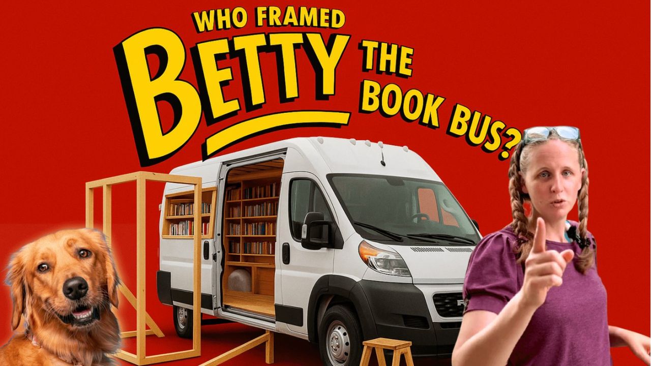 who framed betty the book bus