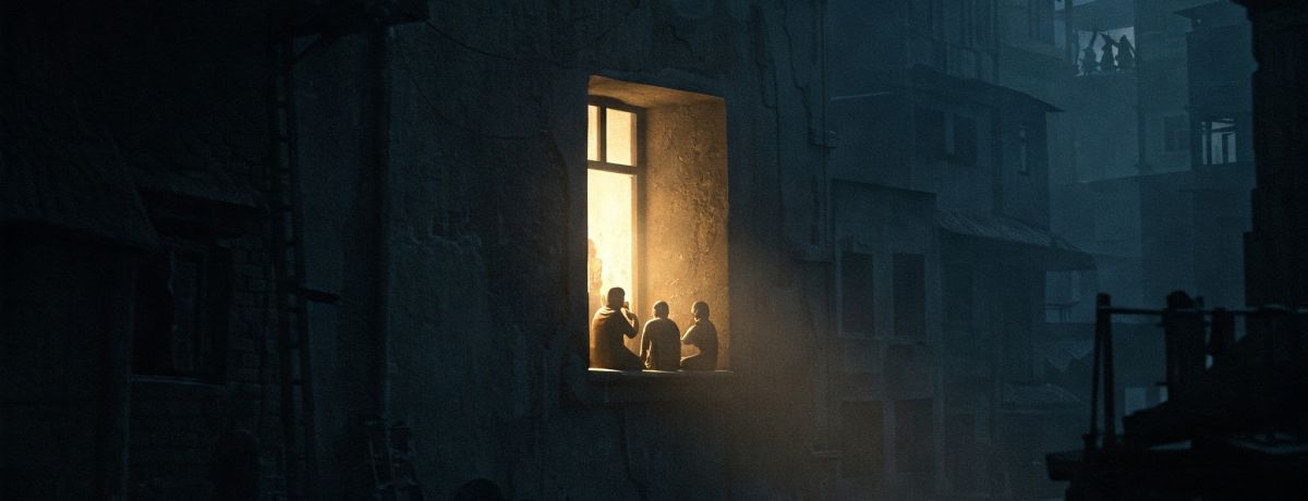 a window of hope in a city of darkness