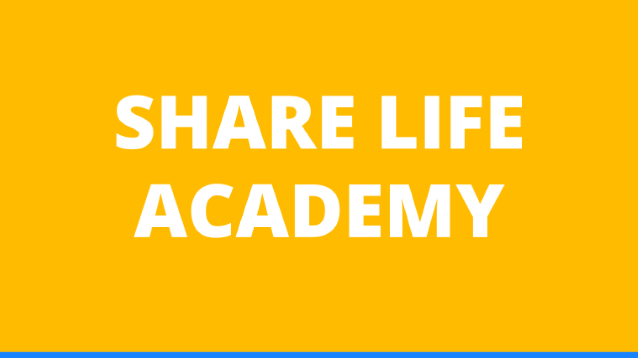 share life academy banner