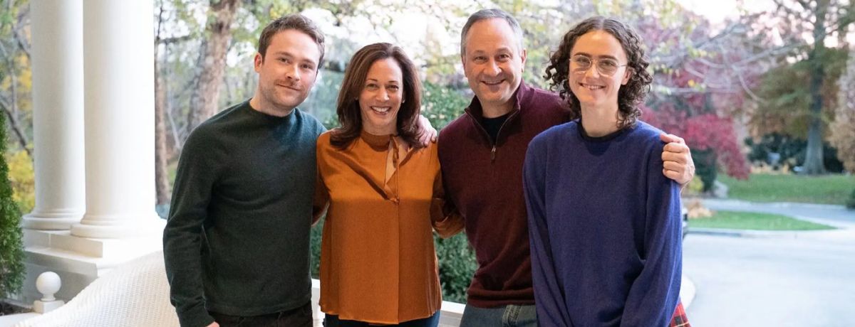 family of kamala harris