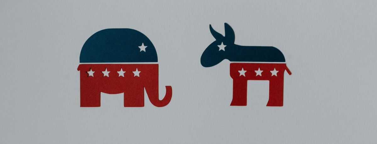 elephant and donkey icons