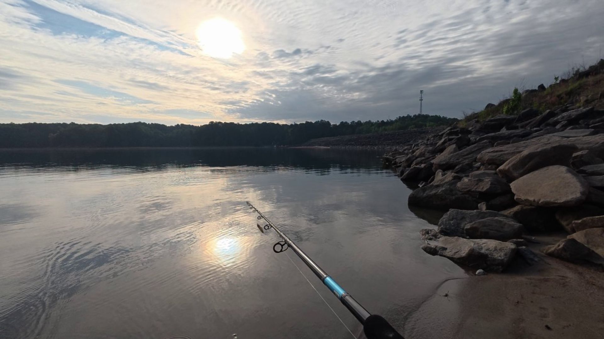 lake lanier, saddle dike 3