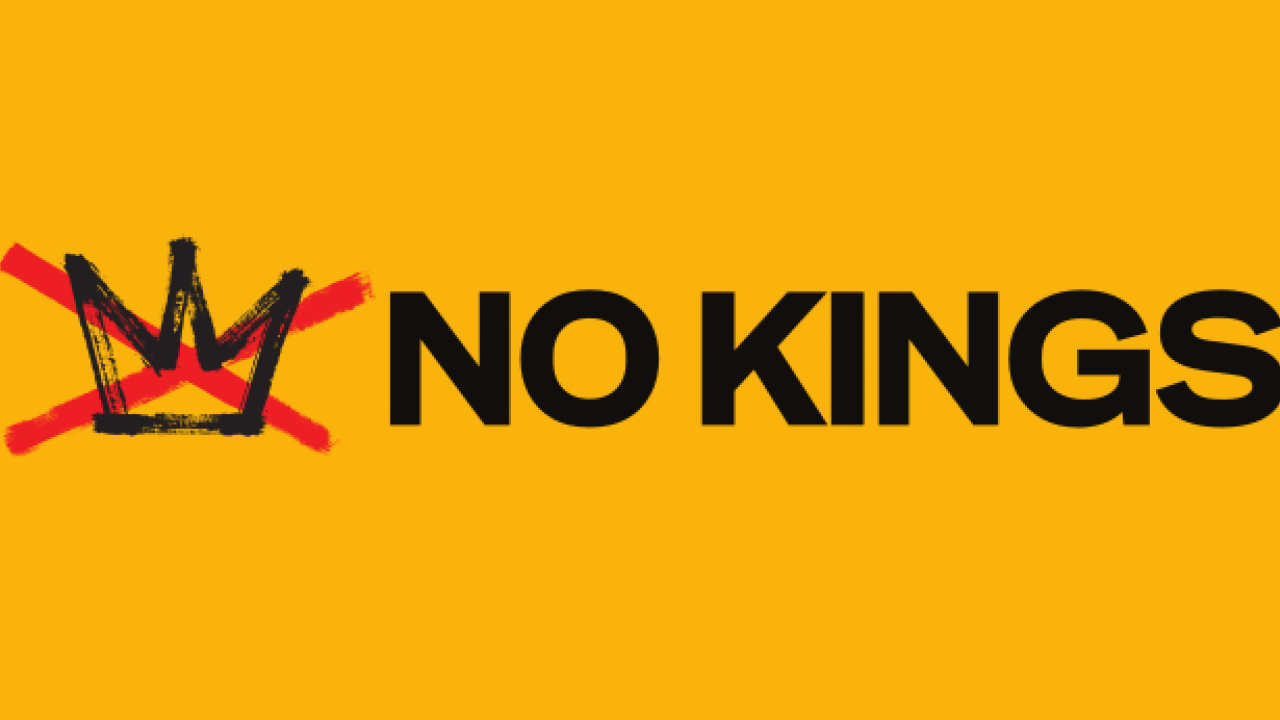 no kings banner