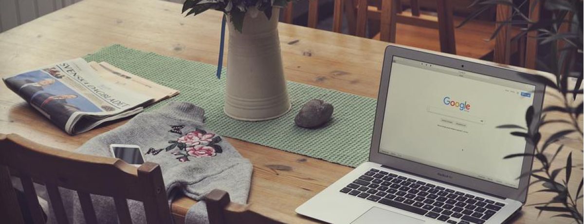 Laptop Computer With Google Search