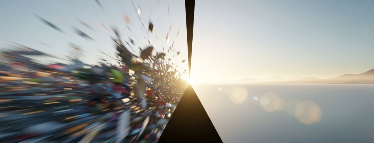 chaos, alignment, contrast promo graphic for workshop