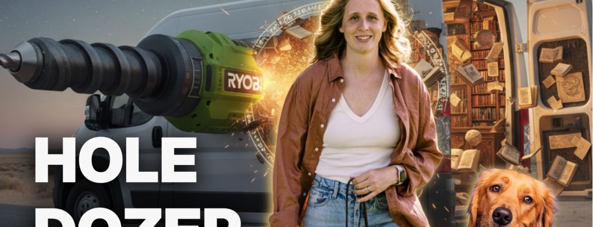 cait, hole dozer, juniper and jones