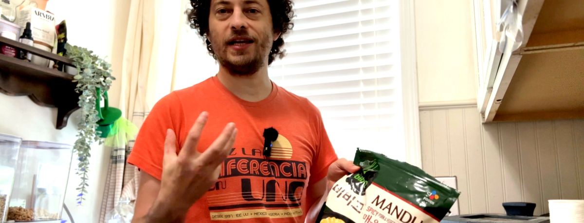 jason montoya preparing dumplings