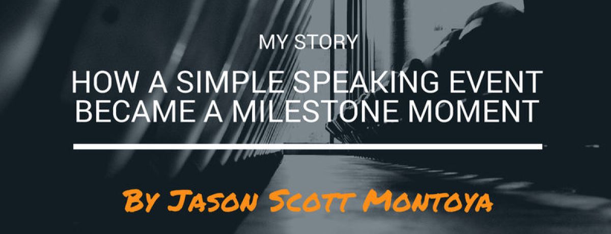 How A Simple Speaking Event Became A Milestone Moment