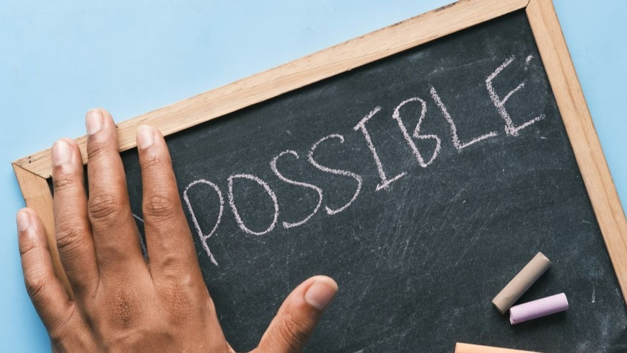 possible, chalk board