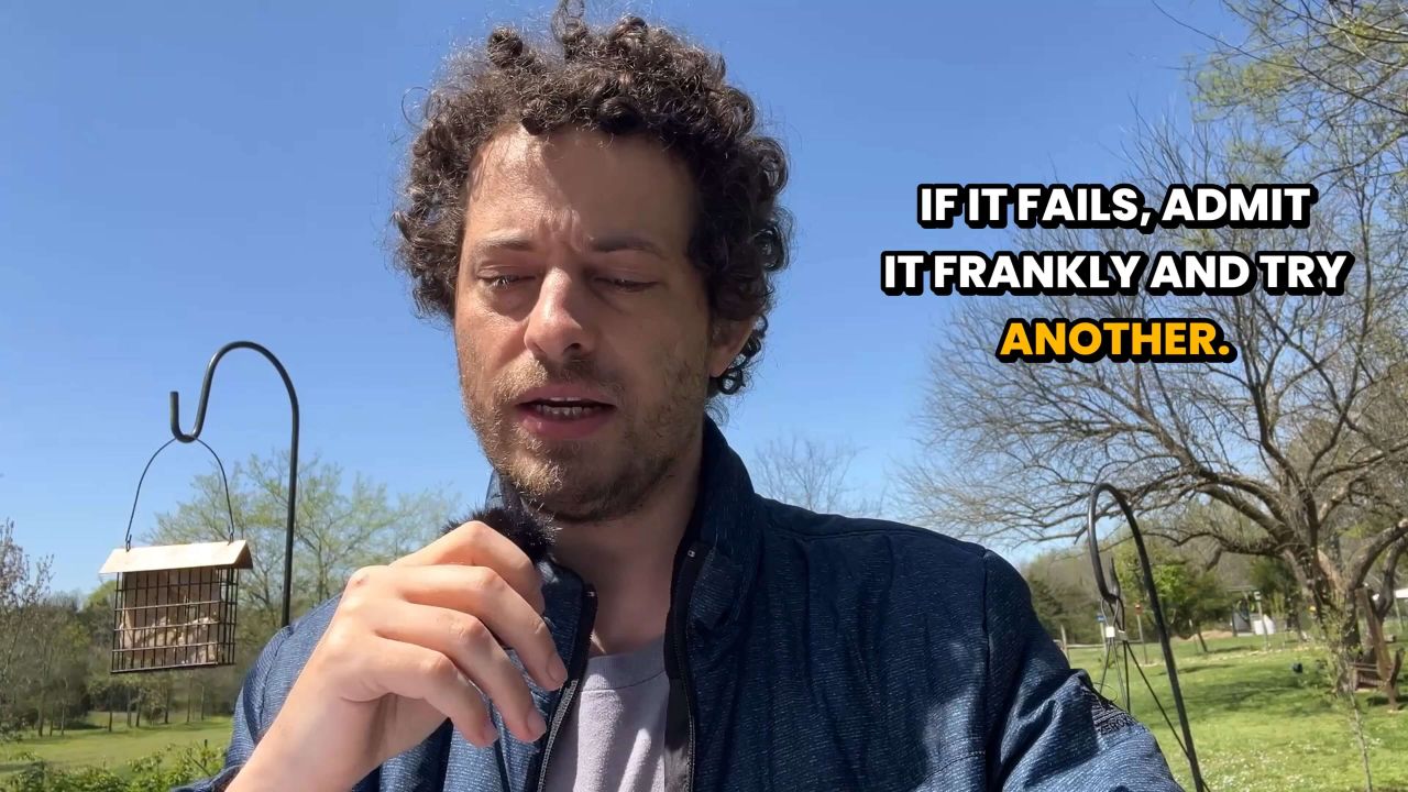 jason montoya reading fdr quote, if it failes admit is frankly