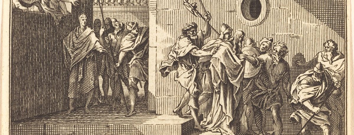 Herod Sending Christ back to Pilate