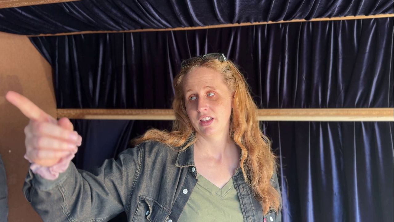 cait montoya, cargo van