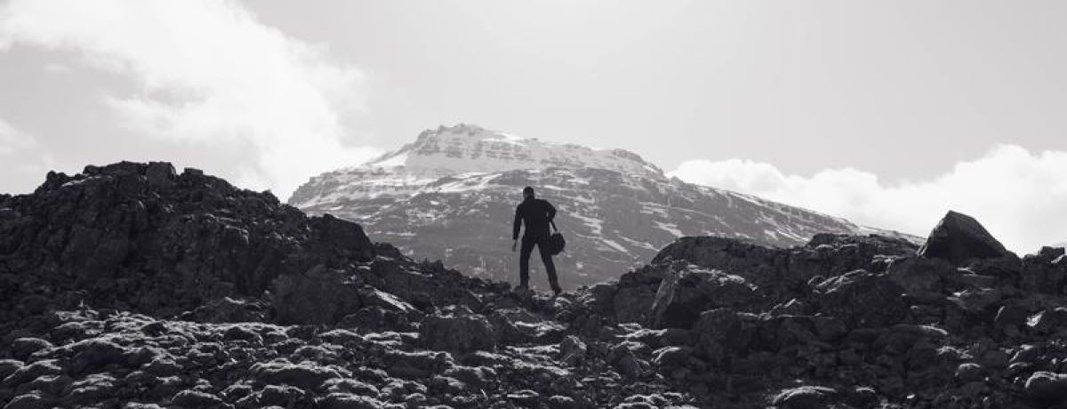 Mountain Climber | Black & White