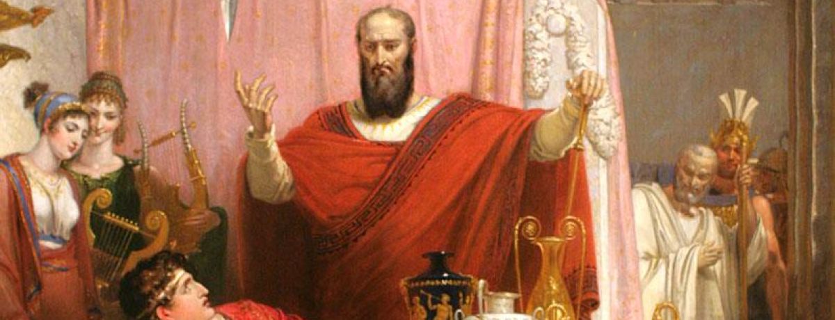 sword of democles painting